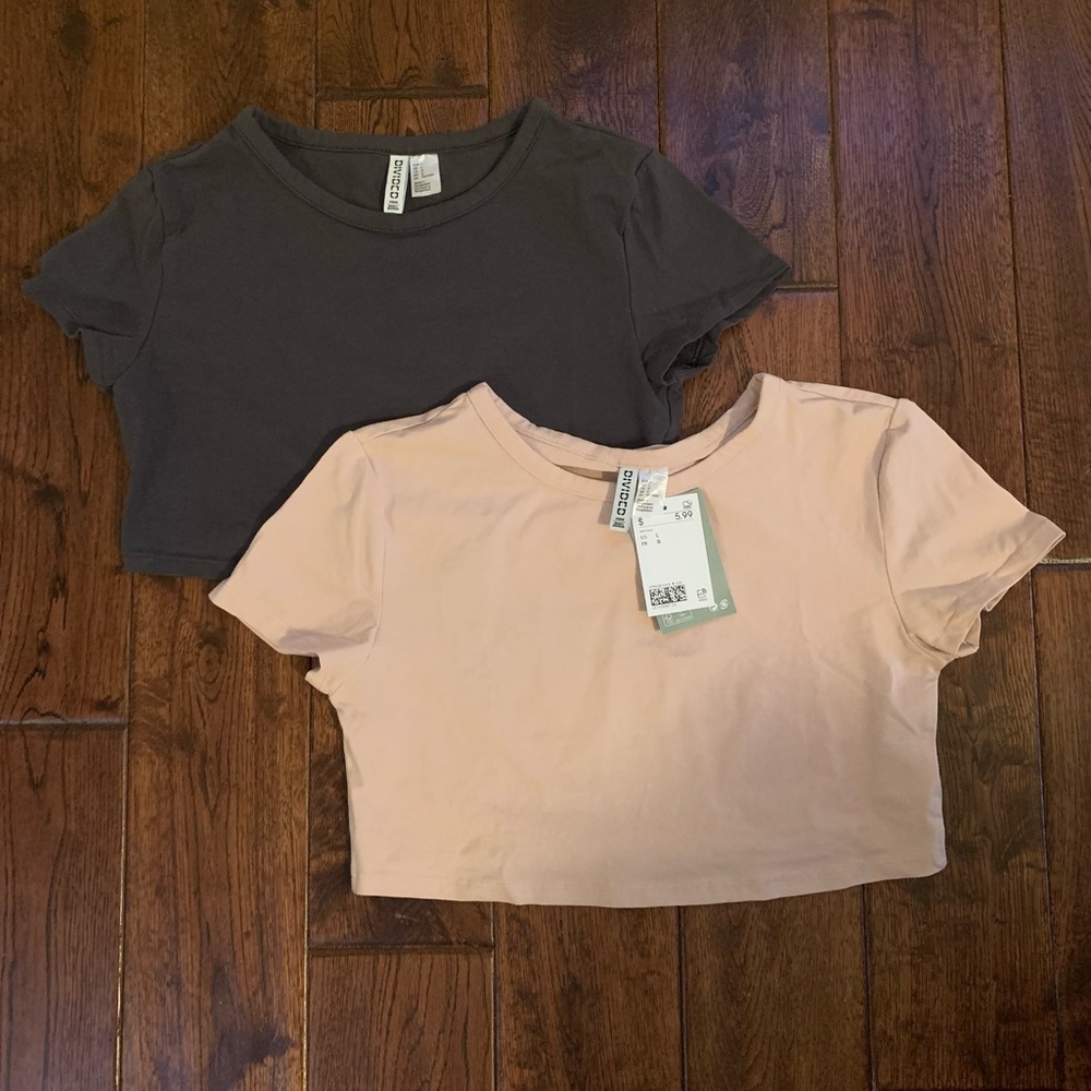 H&M cropped tops
